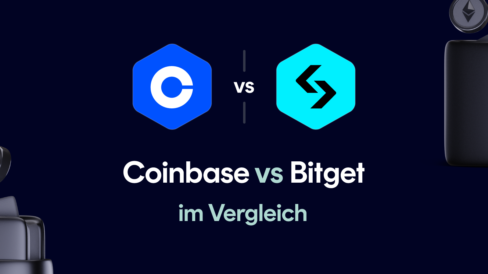 Coinbase vs Bitget im Vergleich (Juni 2025)
