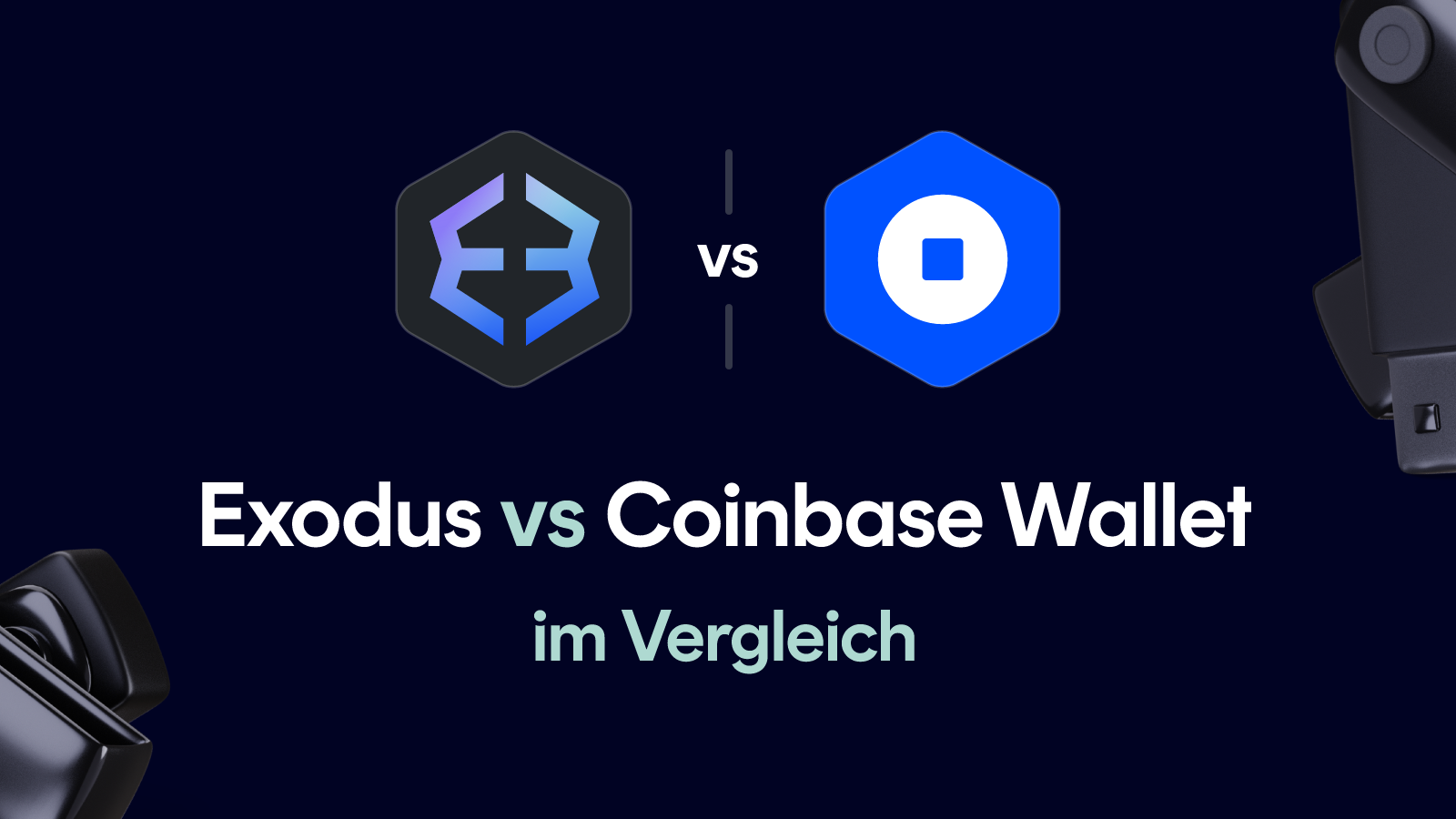 Exodus vs Coinbase Wallet im Vergleich (September 2024)